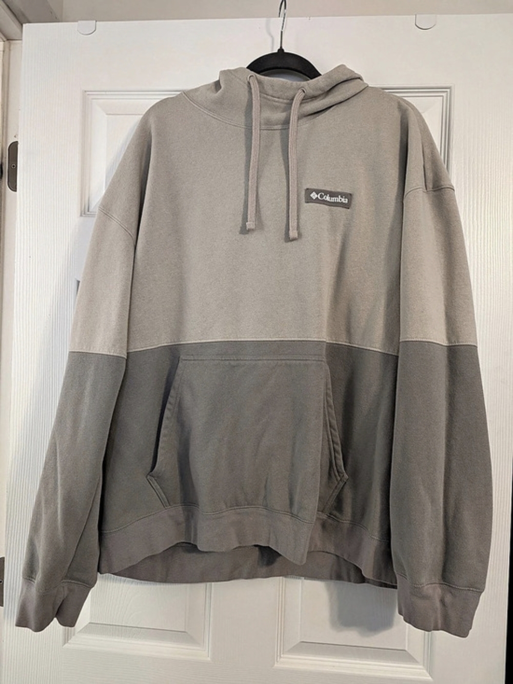 Columbia Color Block Hoodie Gray XL New Without Tags
